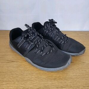 Merrell Trail Glove 6 Trail Barefoot Vibram Running Shoes Gray Black Mens  9.5